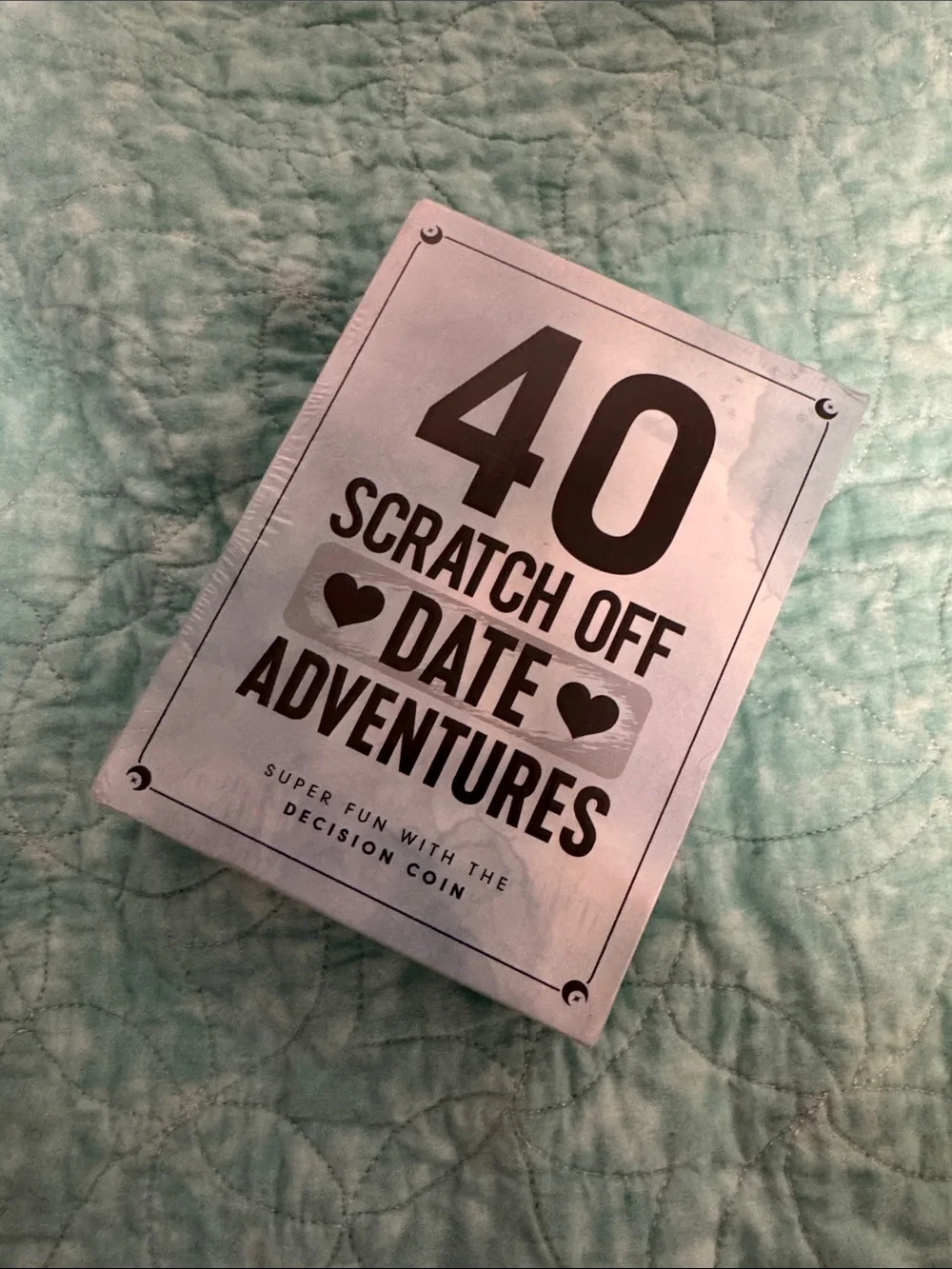 40 Scratch Off Date Adventures Cards - Silver